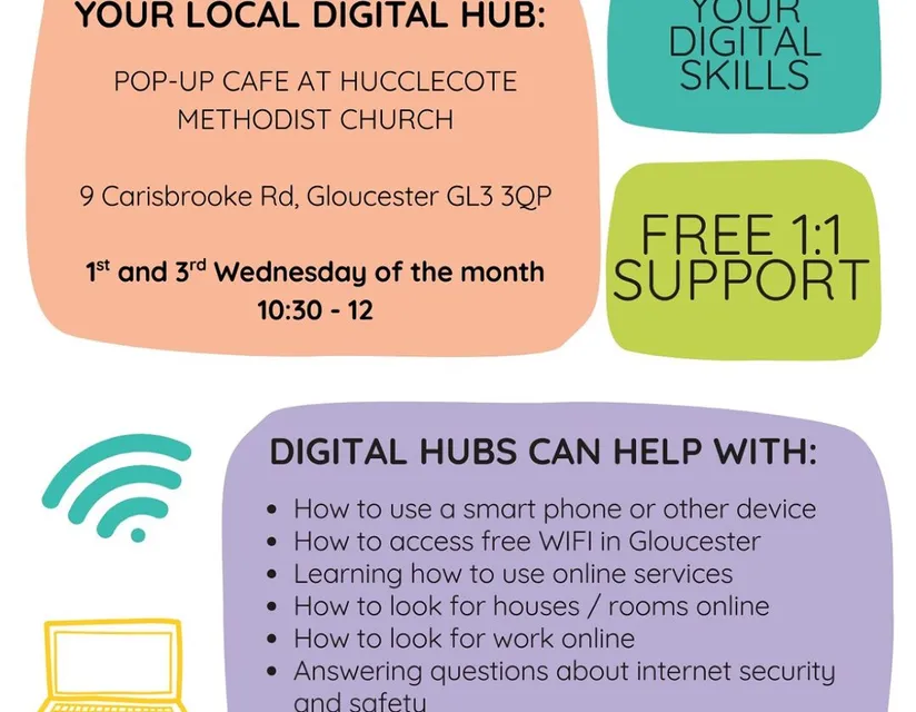 Tech Hucclecote Pop-Up Cafe