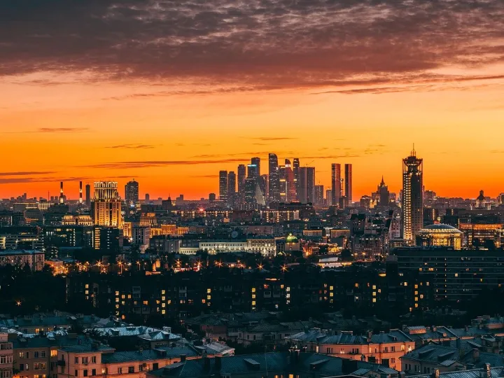 Sunset, nature, city, twilight, urban landscape, horizon line, living nature, urban, skyscrapers, natural, cityscape, skyline, city center, city lights, structures, building, towers, city, city, city, city, city, cityscape