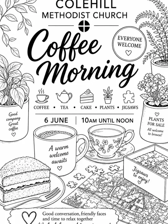 Colehill Coffee Morning 6 June 2026