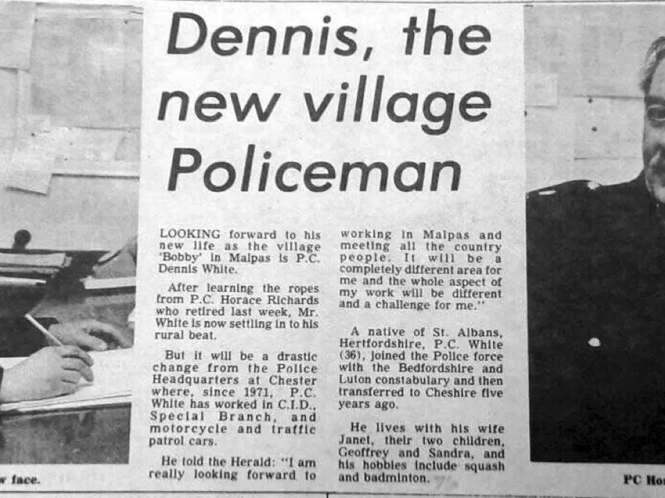Dennis White Policeman