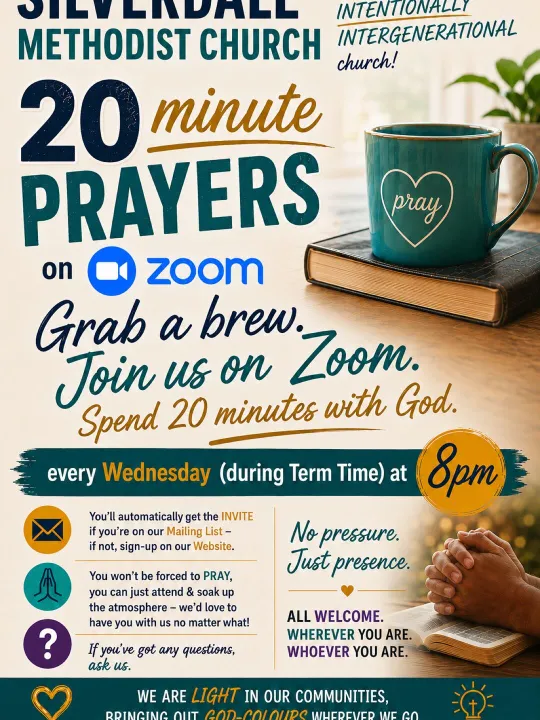 20 Minute Prayers On Zoom &ndash; May 26