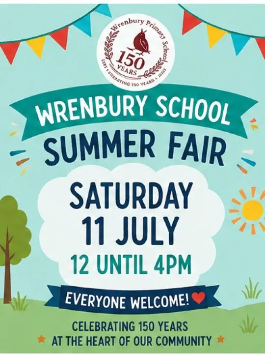School Fair Announcement Social
