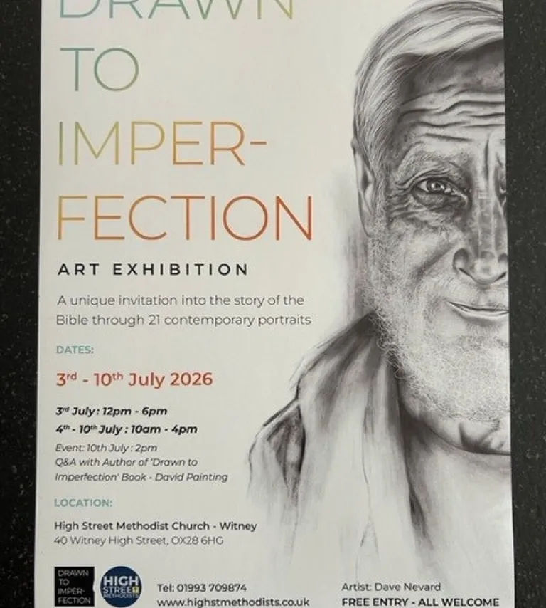 Imperfection Art Exhibition Poster