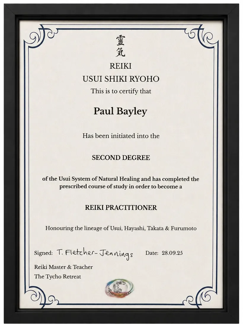 Usui Shiki Ryoho Reiki Second Degree