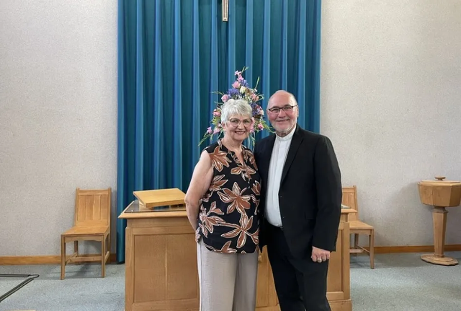 Rev. Keith Beckingham and Hilary