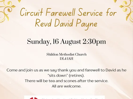 Circuit Farewell Service David Payne 16.08.2026