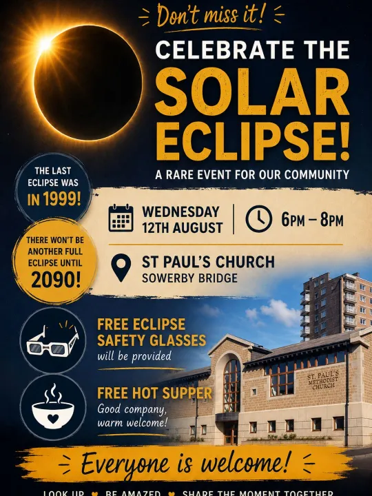 Solar Eclipse Flyer