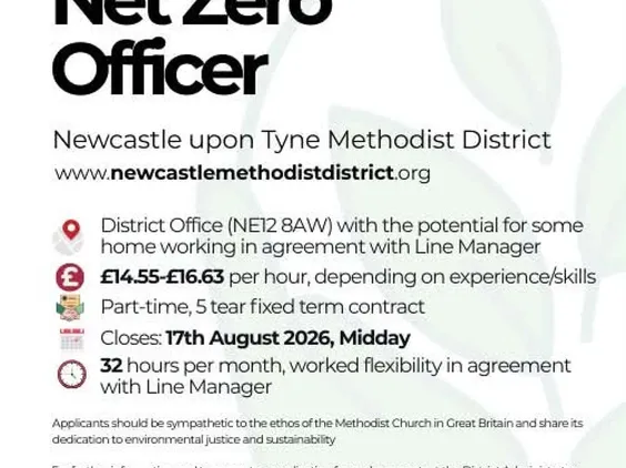 Net Zero Officer Advert