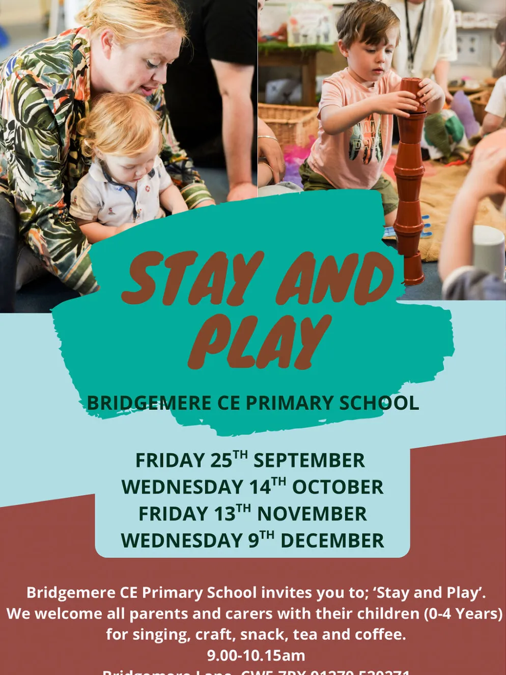 Stay and Play Flyer