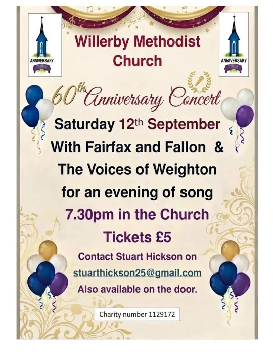 20260823 Willerby Anniversary Concert