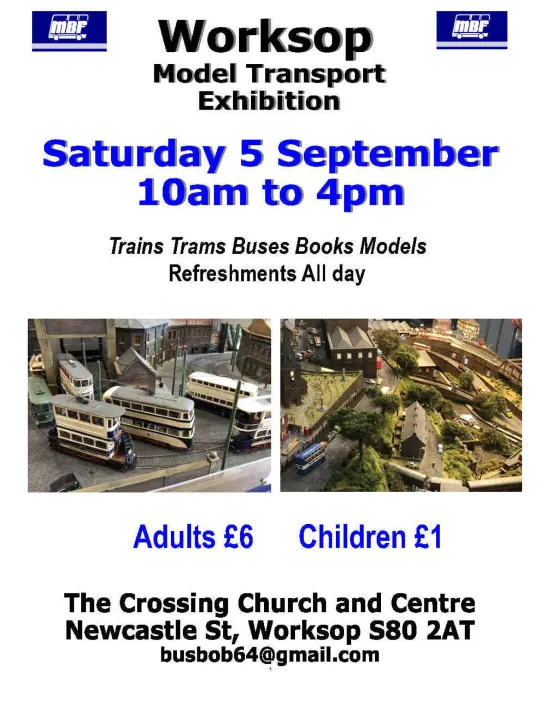 A4 Single Poster – Model Transport Exhibition Sep