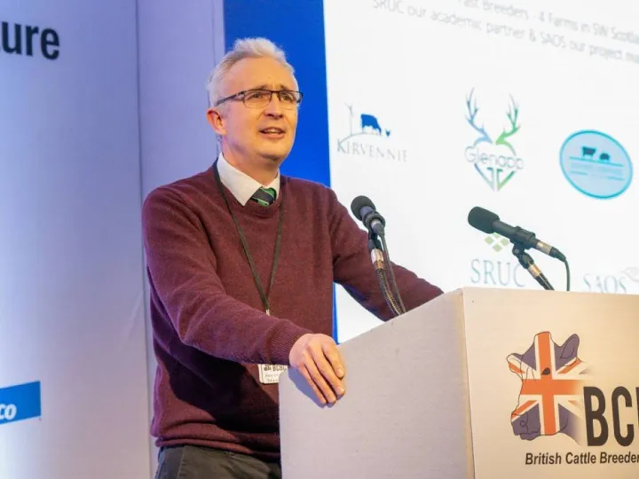 Rory Christie spoke about his involvement in creating the first crossbreeding index