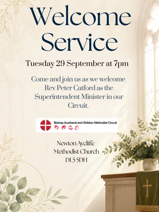 Welcome Service Social Media Post
