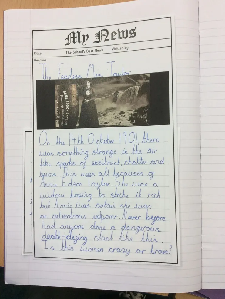 Newspaper report