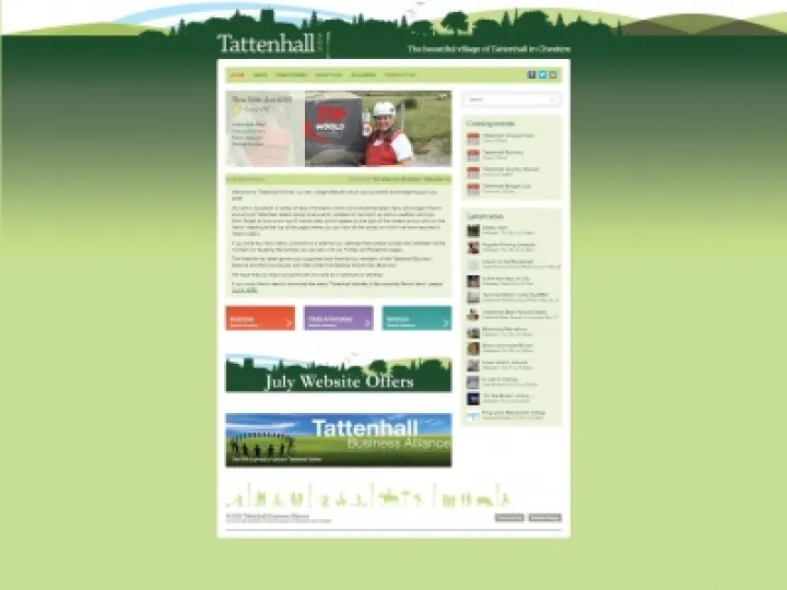 Captured web page
