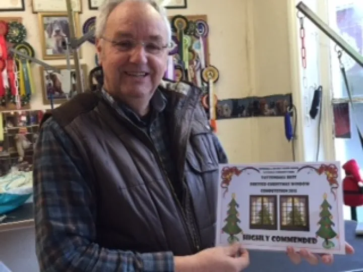 Runner up in Best Dressed Window Competition