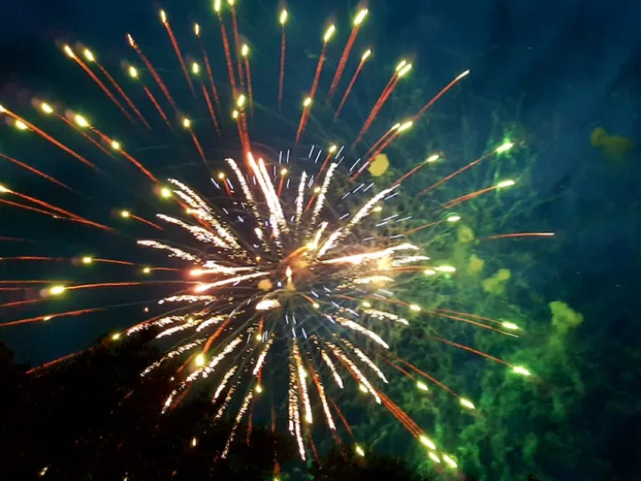 Fireworks at PoP 2106