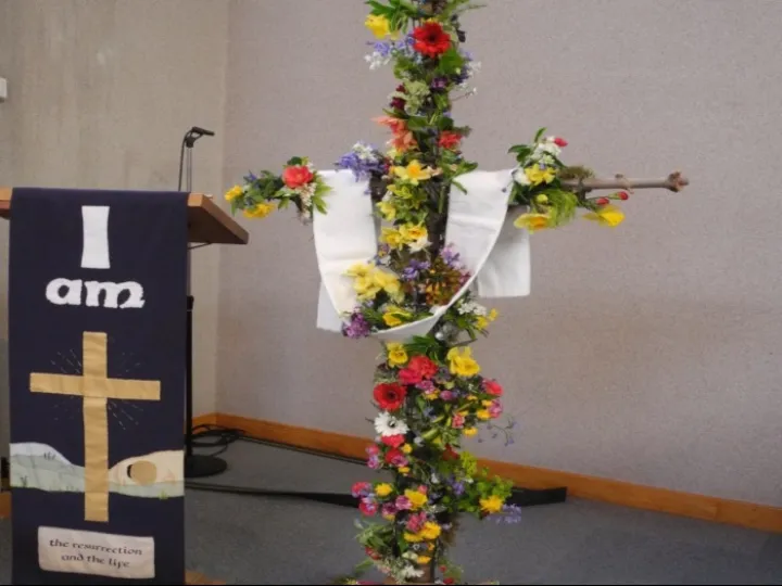 Merrow Easter cross