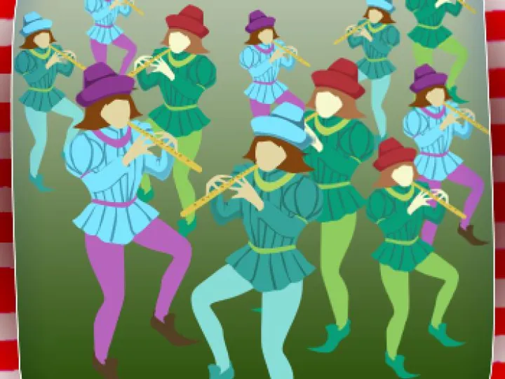 11 pipers piping