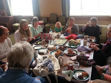 Rothwell knit and natter