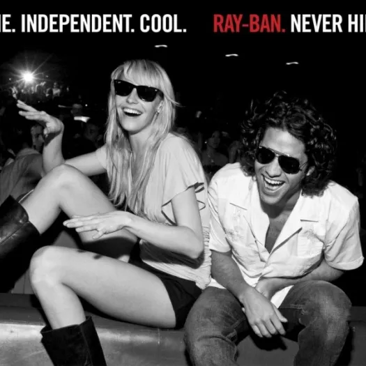 Ray Ban sunglasses poster