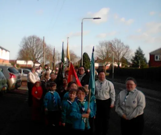 Advent Parade at Hawtonville 8 December 2019