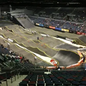Auckland BMX SX track overview