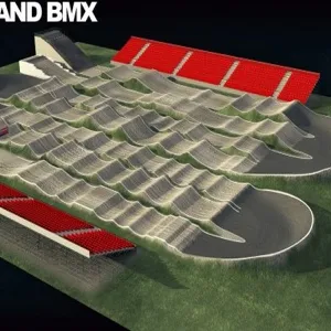 Sviland SX BMX track layout