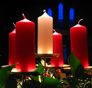 Advent candles