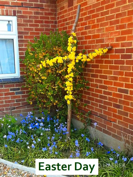Debbie &ndash; Easter Cross &ndash; Labelled