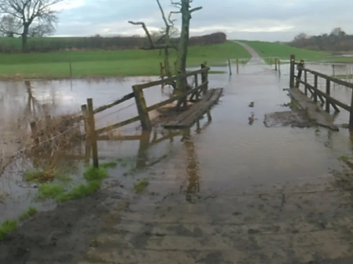 Floods at Hankelow