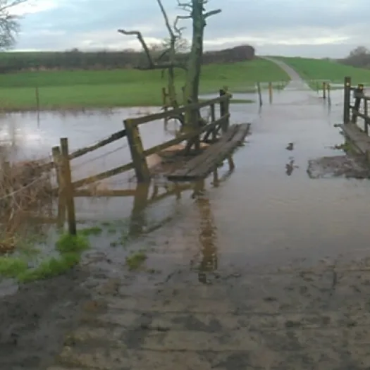 Floods at Hankelow