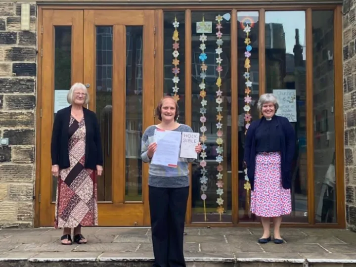 Jo Dolman's Accreditation Service as a Local Preacher