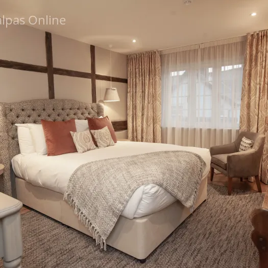 The Lion At Malpas Bedroom