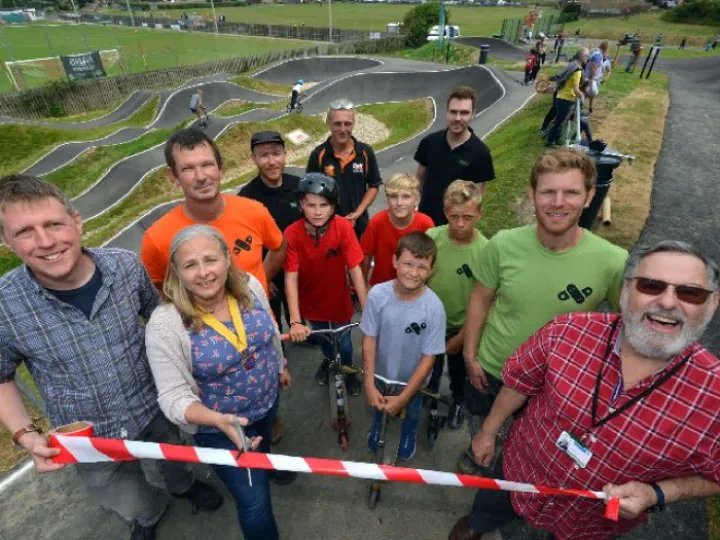 Newhaven Pump Track Opening