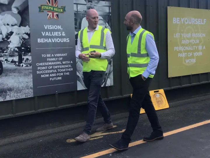 MP Visit to Eatlean