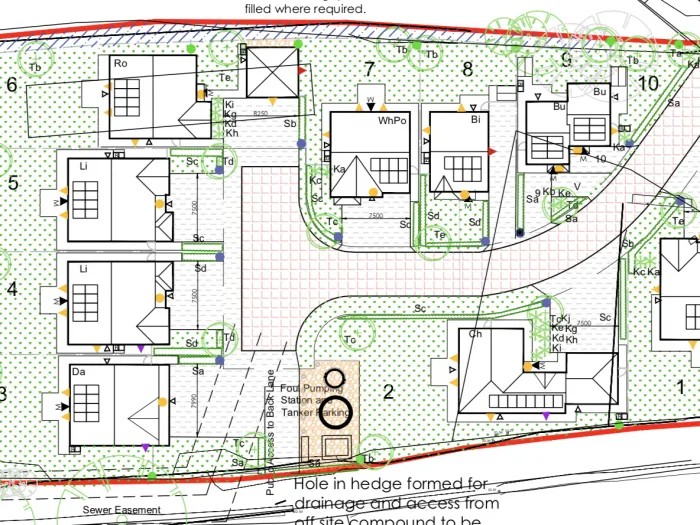 Archway site plan