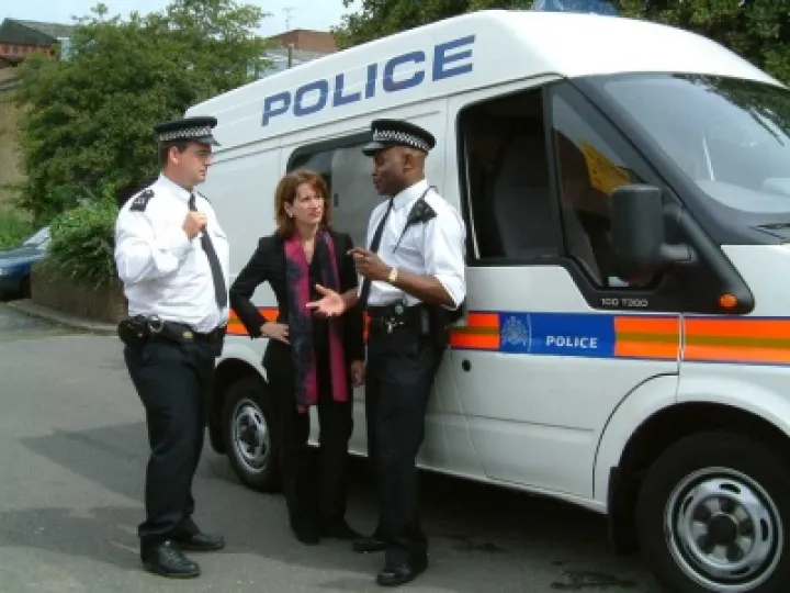 police-van