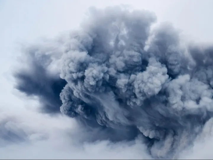 volcanic eruption