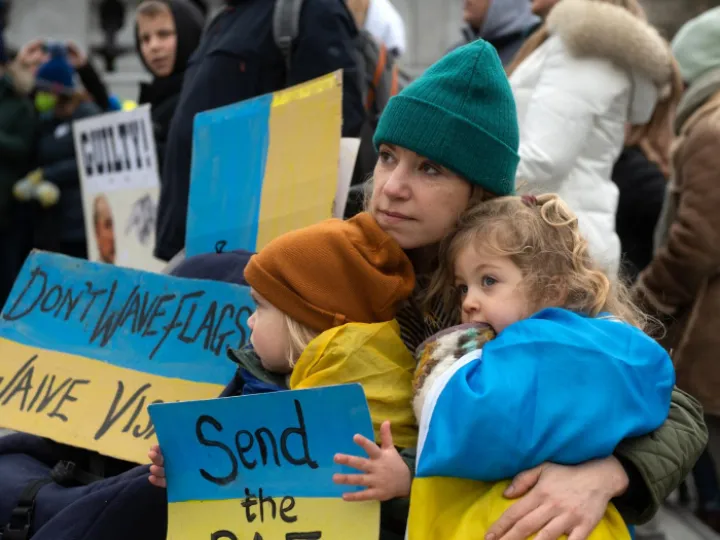 Ukranian refugees