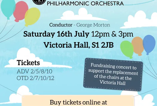 Record 29-Sheffield Philharmonic Orchestra Proms Fundraiser Event for Victoria Hall Methodist Church Main Hall Renovations