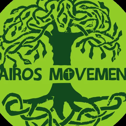 Kairos Movement Logo-Dark Green on Light Green-Circle