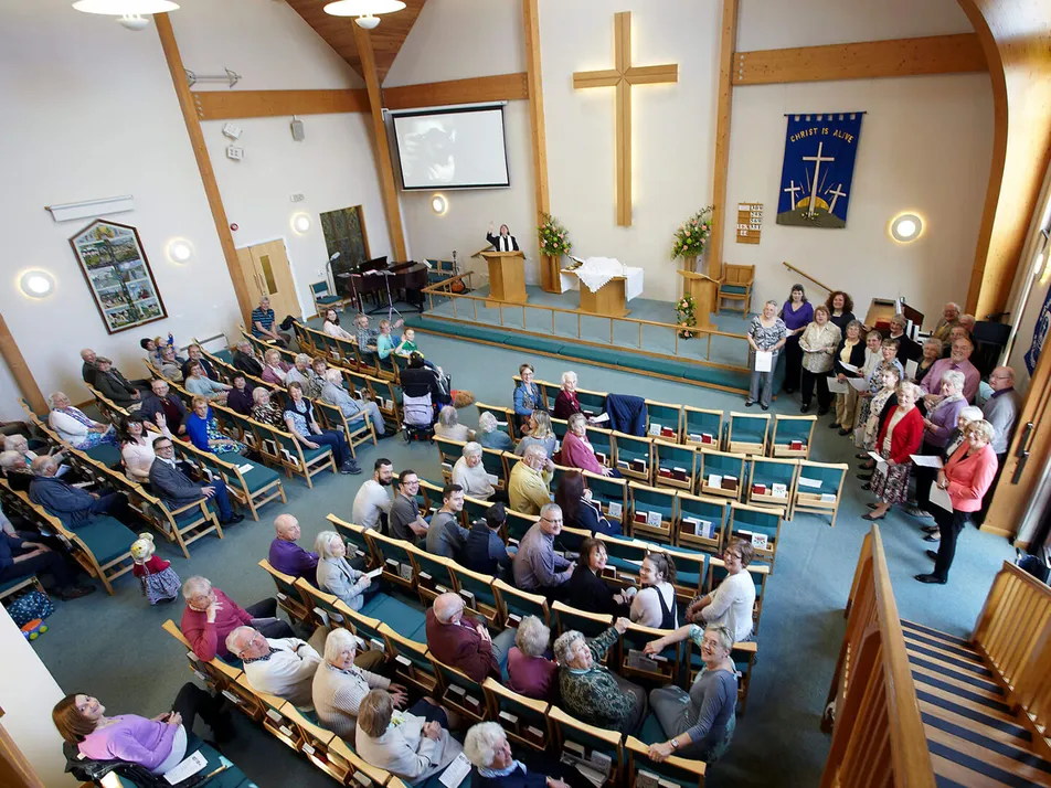 Broadstone Methodist Church Interior