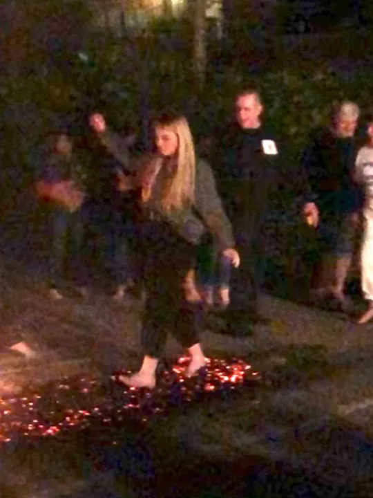 St Luk's Firewalk