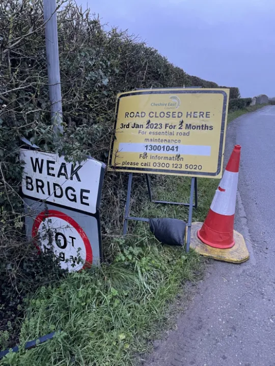 Coole Lane bridge