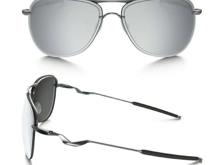 Oakley Tailpin In Silver With Mirror Iridium Chrome Lenses OO4086-07