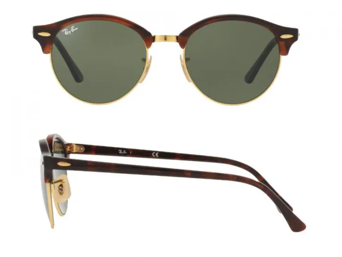 rb4246_990_shot2 Ray-Ban Clubround Red Green