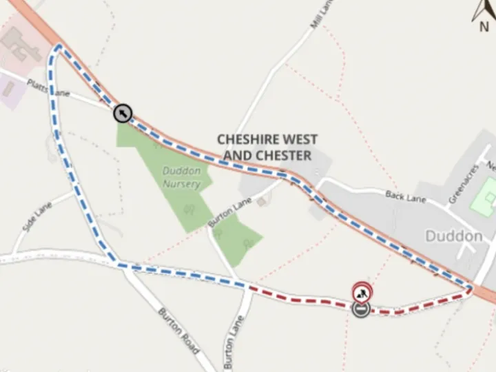 Hook Lane Closure