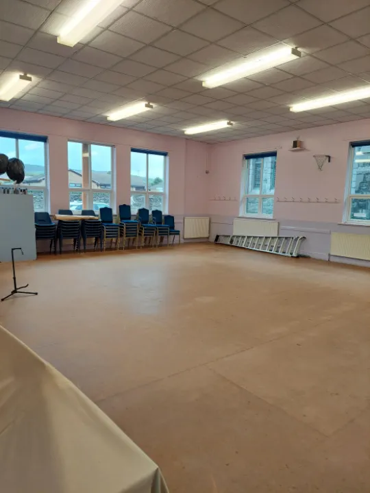 PE Hall before