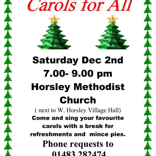 Carols For All